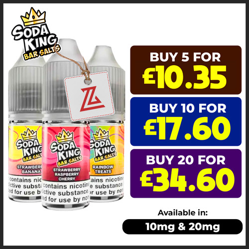Soda king bar salts - king,