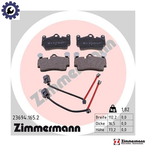 Brake pad set disc - brake,
