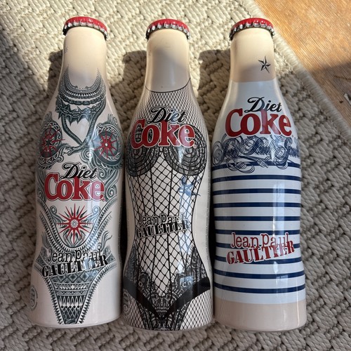 Coca cola aluminium - aluminium, bottles