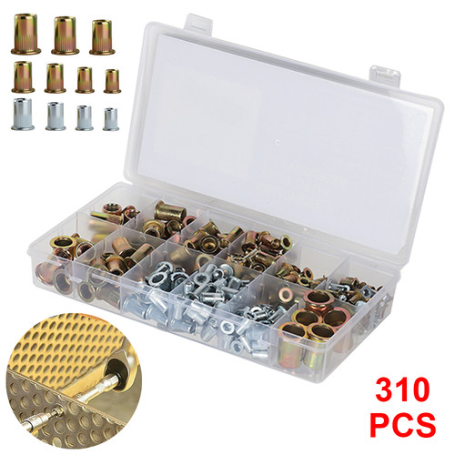 310pcs flat head vertical - 310pcs,