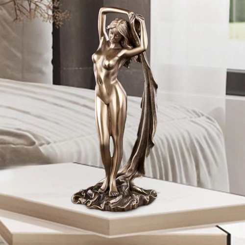 Nude goddess ornament - nude,