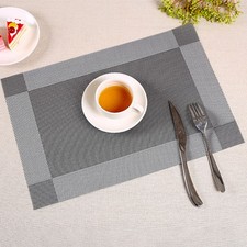 Set Of 4 PVC Place Mats &