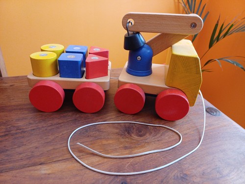 Ikea toddlers wooden crane - wooden,