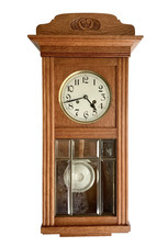 Antique German Junghans Wall Clock 1900s