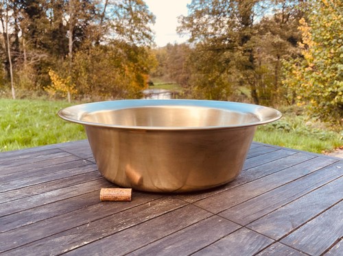 Vintage copper jam caramel - copper,