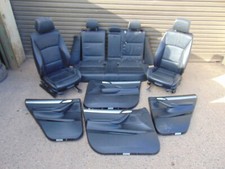 BMW X3 leather seats Interior  F25 10-14 M-Sport Black heated Front Rear & cards