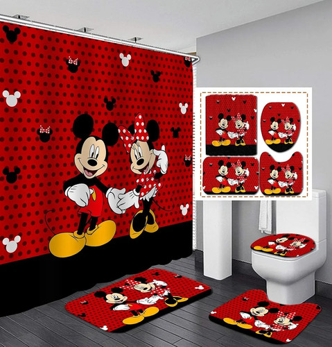 Mickey and minnie mouse - and,