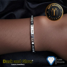 Beautiful silver bangle - beautiful,