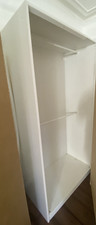 Open wardrobe with shelves