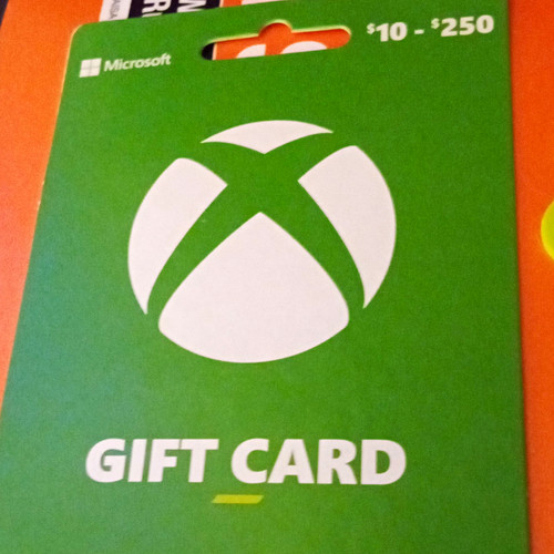 Microsoft xbox gift card - microsoft,