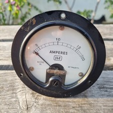 JLC Ammeter Weston Model 301 Type 794277 Bakelite/Plastic Panel Meter Amperes DC