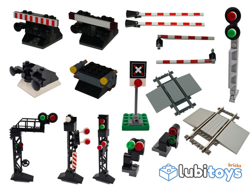 Lego train tracks rc - 9v,