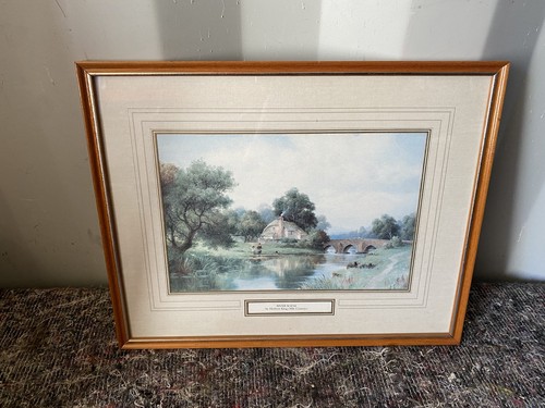 Herbert king framed - king, print