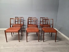 set of 6 Rosewood Danish
