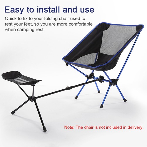 Folding camping chair footrest - folding,