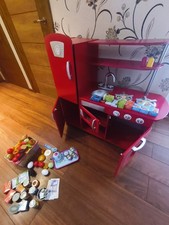 ELC Kidcraft Kids Wooden Kitchen  200+ Accessories Pretend Play Christmas gift