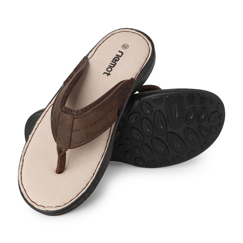 Riemot mens leather slip - mens,