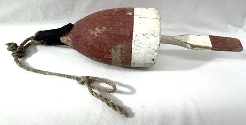 Vintage lobster buoy wooden - lobster,