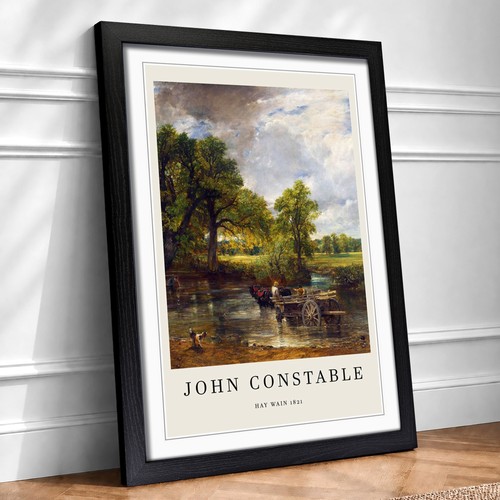 The hay wain john constable - the,