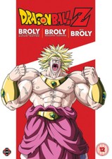 Dragon Ball Z Movie Collection Five: The Broly Trilogy DVD (2019) Shigeyasu