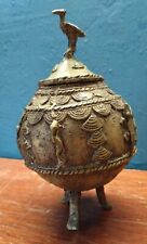 Antique Ointment Pot Brass
