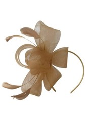 Ladies Net & Feather Looped