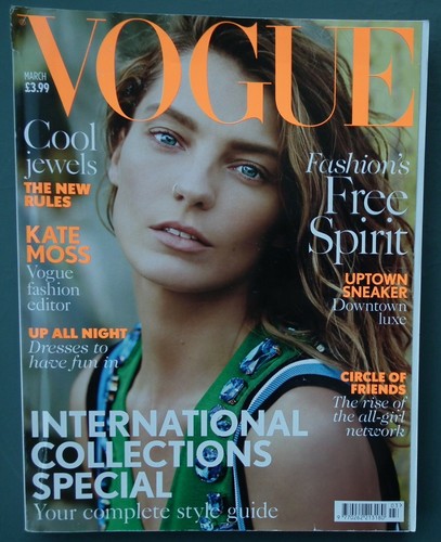 Vogue magazine march - vogue, uk