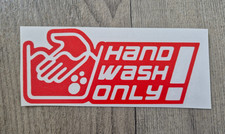 Hand Wash Only fun joke Car