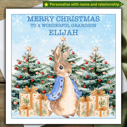 Personalised peter rabbit - peter,