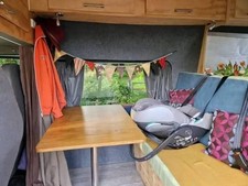 Rock and roll bed for campervan conversion