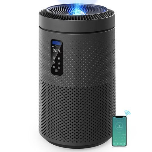 Smart wifi air purifier with - air,