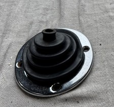 MGB Chrome Gear stick surround and rubber gaiter