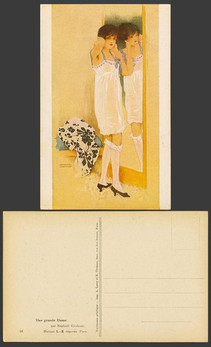 Raphael kirchner old - kirchner, postcard