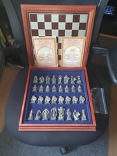 Official Lord of The Rings Chess Set - Danbury Mint