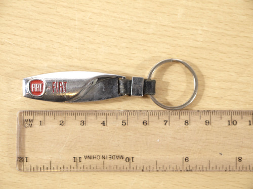 Fiat car metal - metal, keyfob