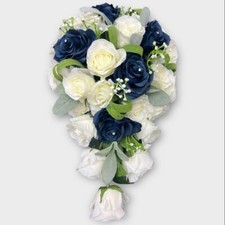 Wedding flowers Bouquets navy
