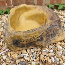 Reptile Snake Bathing Pool Vivarium Rainforest Decoration Bowl  43x37x14cm