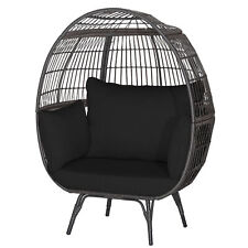 Costway Oversized Wicker Egg