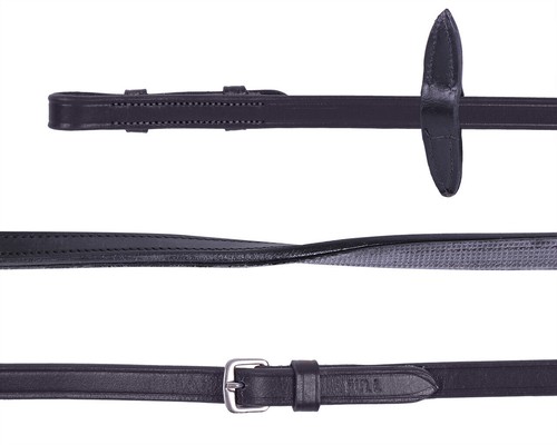 Qhp leather anti slip dressage - qhp,