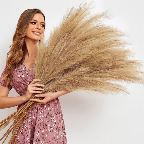 45cm 110cm tall faux pampas - faux,