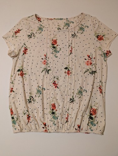 Women cream floral polka - women's,