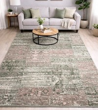 Green Modern Rug Extra Large