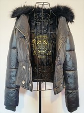 River Island Women's Black Fur