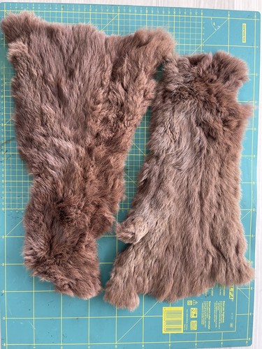 Rabbit pelts fur - pelts,