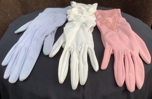 Vintage nylon ladies gloves - vintage,