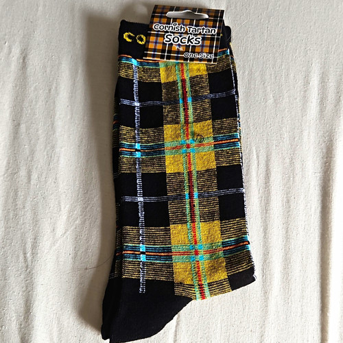 Unisex adults cornish tartan - adults,