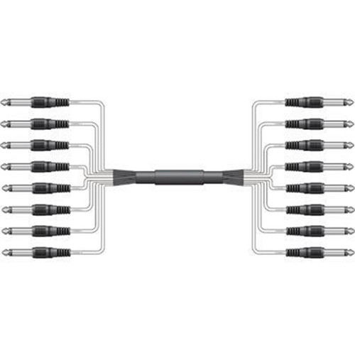 Way wiring loom - 8-way, 6.3mm