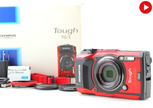 Olympus tough red - tough, 12mp