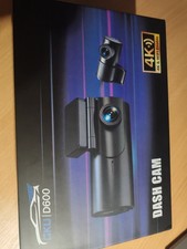 GKU D600 4K Ultra HD Dash Cam – Front and Rear Night Vision, Loop Recording NEW
