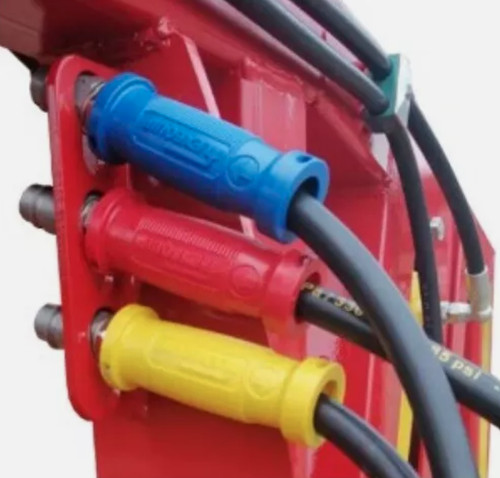 Hydraulic hose grip handles - hydraulic,